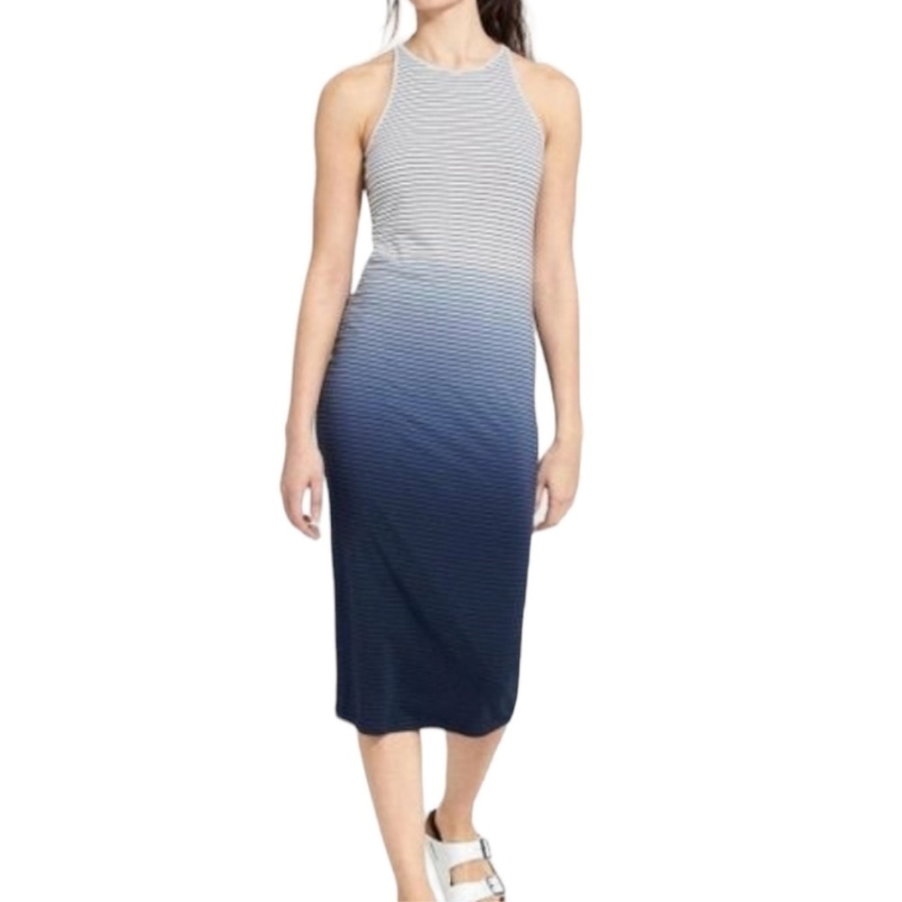 Athleta Sun Kissed Striped Midi Dress